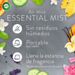 Air Wick Ambientador Essential Mist Difusor Aroma Cítrico 1 Aparato + 4 Recambios
