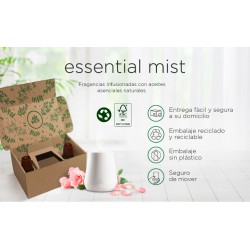 Air Wick Ambientador Essential Mist Difusor Aroma Rosa 1 Aparato + 2 Recambios